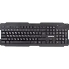 Клавиатура Sonnen KB-5156 USB (черный)