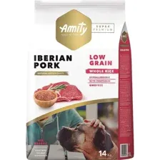 Корм для собак Amity Super Premium, иберийская свинина, 14 кг
