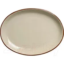 Блюдо Luxstahl China Town HM04329-10 фк8501 (слоновая кость/зеленый)