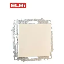 Выключатель Elbi Zena-Vega 609-010300-200 (кремовый)