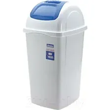 Мусорное ведро Bama Cont/Europa Lt.33 Bianco (33л, белый/синий)