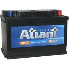 Автомобильный аккумулятор Atlant Blue R+ (75 А/ч)