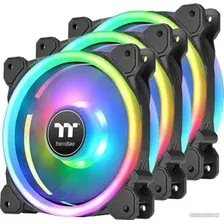 Комплект вентиляторов для корпуса с контроллером Thermaltake SWAFAN 14 RGB Radiator Fan TT Premium Edition CL-F138-PL14SW-A