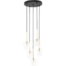 Люстра TK Lighting Nilos 5943 (золото/черный)