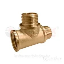 Тройник НР 1/2"- НР 3/4"- НР 3/4" VALFEX VF.131.L.034