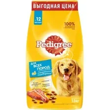 Корм Pedigree для взрослых собак всех пород (Говядина) 13 кг