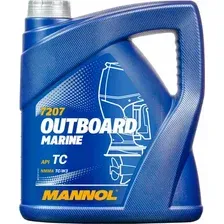 Моторное масло Mannol 2-Takt Outboard Marine API TD NMMA TC-W3 / MN7207-4 (4л)