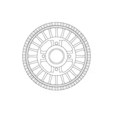 Тормозной барабан TRW DB4557MR