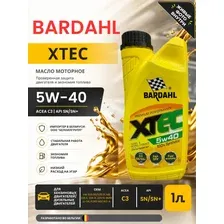 Масло моторное синтетическое BARDAHL  XTEC 5W40 1л