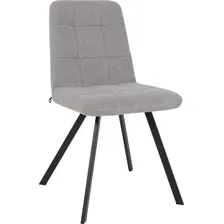 Стул Rommy b22 grey lux/черный