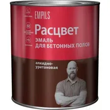 Эмаль Расцвет Для бетонных полов (2.7кг, серый)