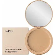 Компактная пудра Paese Matte Powder Semitransparent 1А (теплый бежевый)