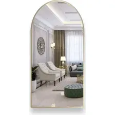 Зеркало EMZE 50x100 с УФ-окантовкой UV.ARC.50.100.AUR (золото)
