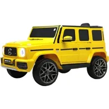 Детский автомобиль RiverToys Mercedes-Benz G63 / T999TT (желтый)