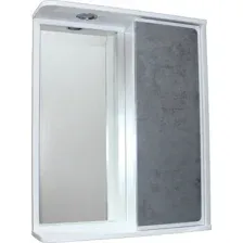 СанитаМебель Шкаф с зеркалом Камелия-11.60 Д4 (правый)