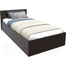 Кровать МДК КР10 100x200/700x1052x2032 (венге)