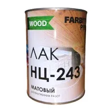 Лак Farbitex Profi Wood НЦ-243 0.7 кг (матовый)