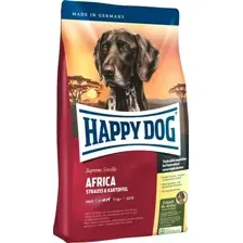 Корм для собак Happy Dog Sensible Africa со страусом, 12.5 кг