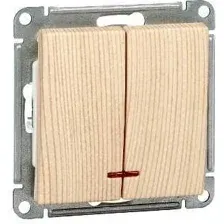 Выключатель Systeme Electric W59 VS510-251-7-86 (сосна)
