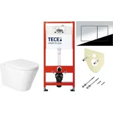 Унитаз подвесной Saniteco KW-9005W  TECE Kit 9400412