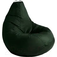 Кресло-мешок Kreslomeshki Груша L G-100x80-Z (темно-зеленый)