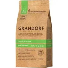 Сухой корм для собак Grandorf Lamb & Rice Mini 1 кг