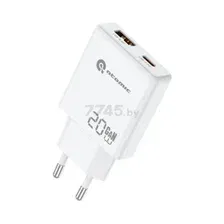 Сетевое зарядное устройство ATOMIC BLADE G203 GAN белый