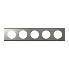 Рамка Legrand Celiane 69120 (никель велюр)