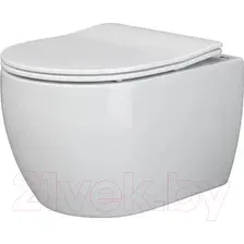 Унитаз подвесной Ceramica Nova Rimless CN3001 (с сиденьем и крышкой дюропласт)