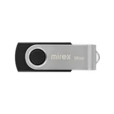 USB flash накопитель Mirex Swivel Rubber Black 16GB (13600-FMURUS16)