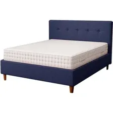 Кровать Sonit Mira 120x200 шенилл Eclipse (15 синий)