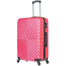 Чемодан-спиннер L'Case New-Delhi BCP-1205 (L, розовый)