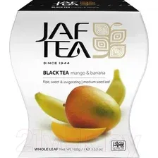 Чай листовой Jaf Манго Банан черный байховый (100г)