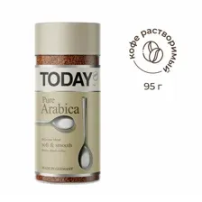 Кофе растворимый Today Pure Arabica ст/б 95гр.