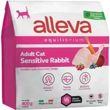 Корм для кошек Alleva Эквилибриум Сенситив, с кроликом, 400 г
