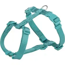 Шлея Trixie Premium H-harness / 203428 (M-L, аквамарин)