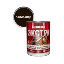 Пропитка АКВАТЕКС ЭКСТРА палисандр, 0,8 л
