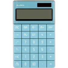 Калькулятор Deli Nusign ENS041 (синий)