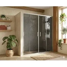 Душевая дверь MaybahGlass 195x180 MGD-1825-5 (графитовое стекло/хром матовый)