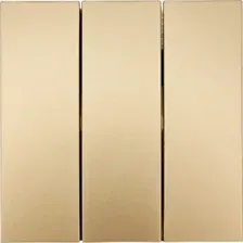 Выключатель Lezard Zima 704-3688-109QC (золото)