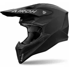 Мотошлем Airoh WRAAAP Color WRA11-L (L, черный матовый)