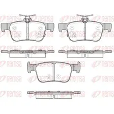 Тормозные колодки дисковые задняя ось REMSA 1551.32