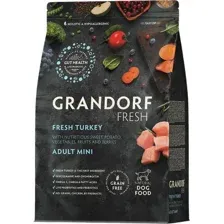 Сухой корм для собак Grandorf Adult Mini Breeds Fresh Turkey&amp;Sweet Potato 1 кг