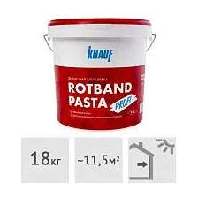 Шпатлёвка виниловая финишная ''Ротбанд Паста'' (18кг)