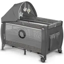 Кровать-манеж Lionelo Sven Plus (Grey Scandi)