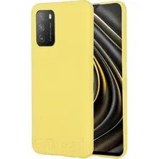 Чехол-накладка Case Cheap Liquid для Poco M3 (желтый)
