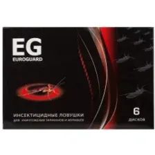 Ловушка от насекомых Euroguard От тараканов (6 шт)