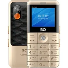 Кнопочный телефон BQ BQ-2006 Comfort (золотистый)