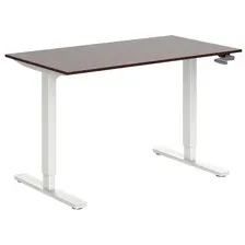 Стол Механический подъемный стол KingStyle UP Mech White , дуб стирлинг