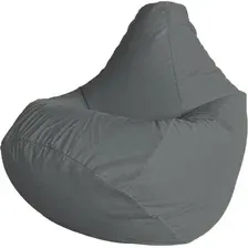 Кресло-мешок Flagman Груша Макси XXL Г2.5-400 (Simple 32 Shadow, велюр)